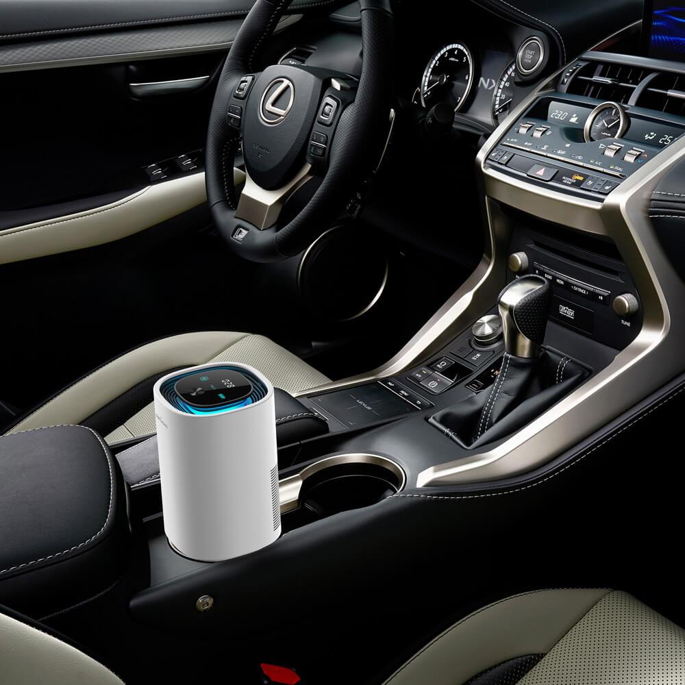 SaniHome智能車用及座枱空氣清新機(白色)|6分鐘空氣淨化
